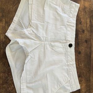 No Boundaries White Casual chino Shorts